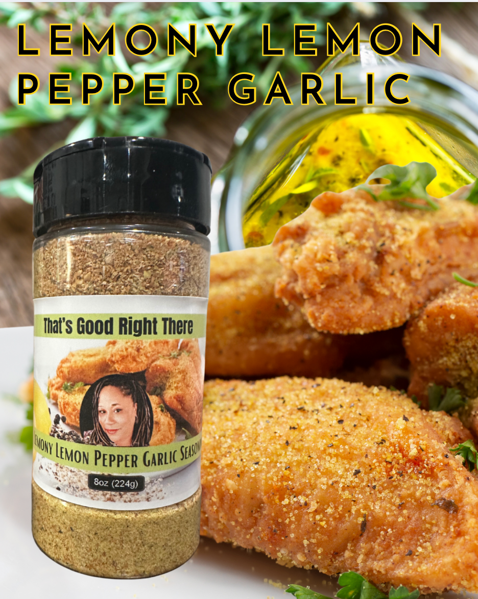 Lemony Lemon Pepper Garlic Seasoning 8oz