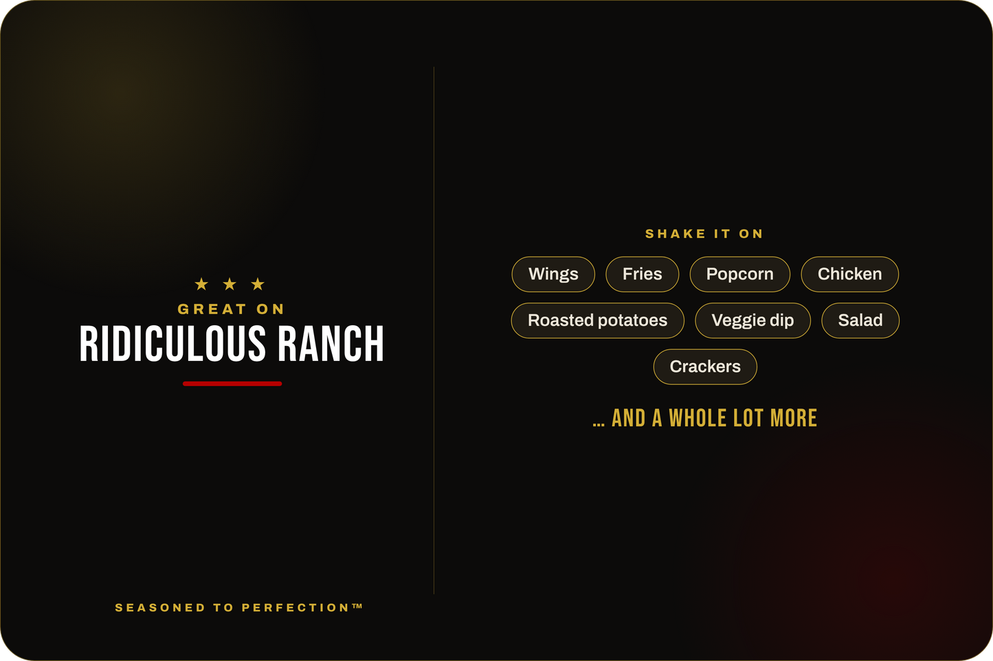 Ridiculous Ranch Blend