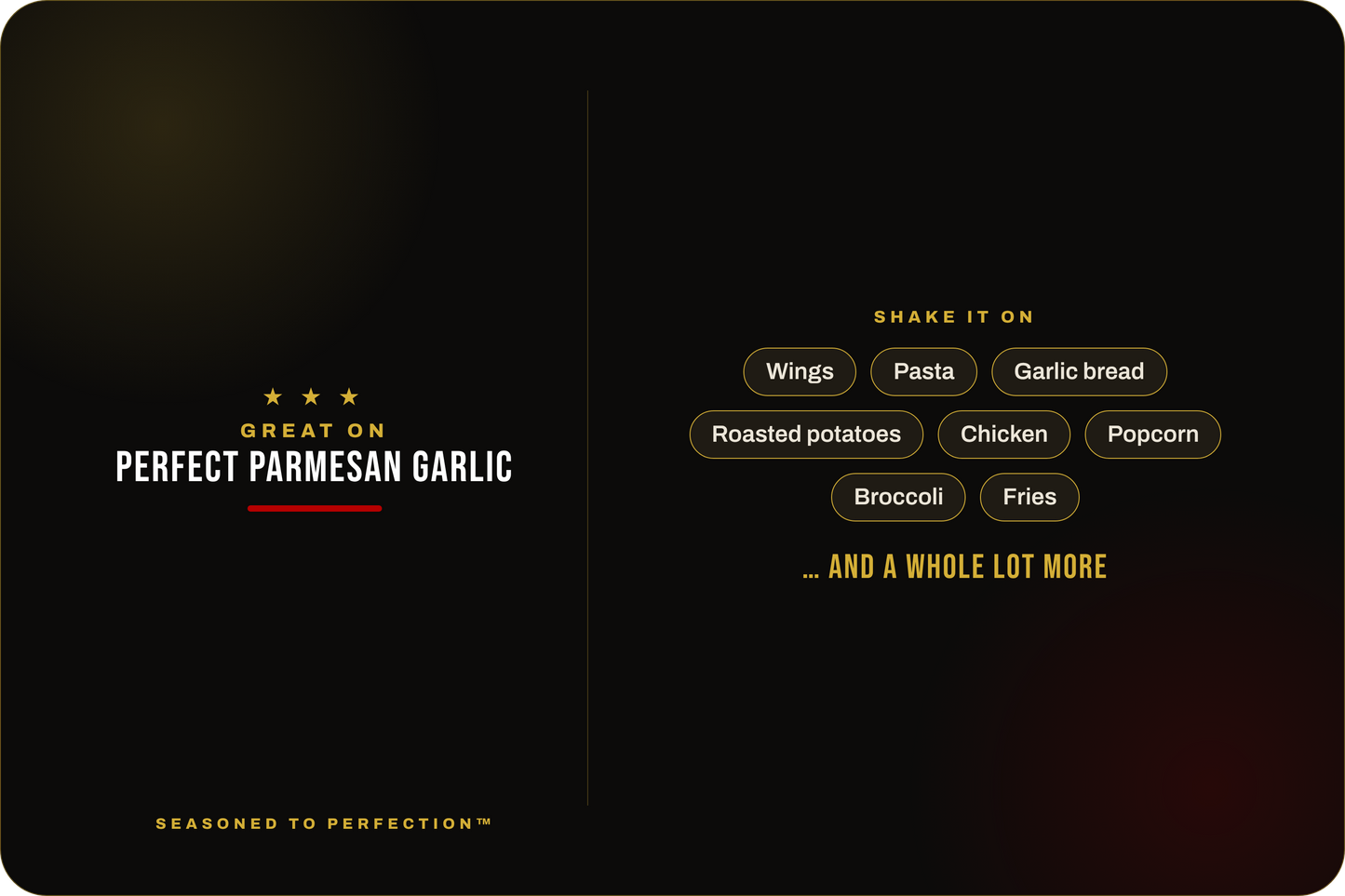 Perfect Parmesan Garlic Blend