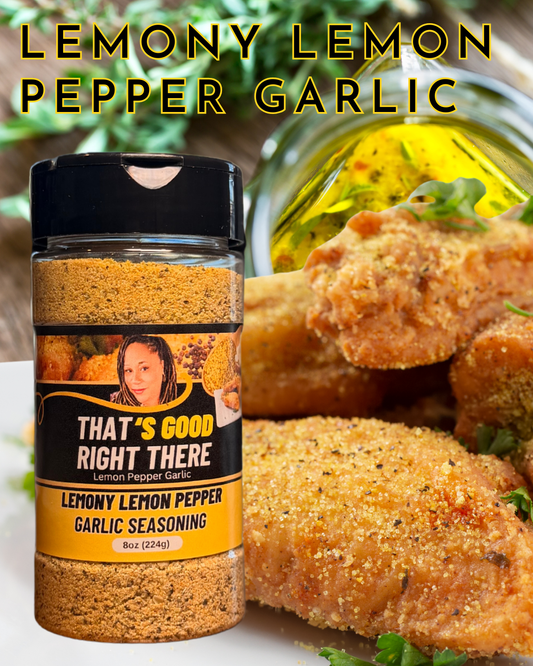 Lemony Lemon Pepper Garlic Seasoning 8oz