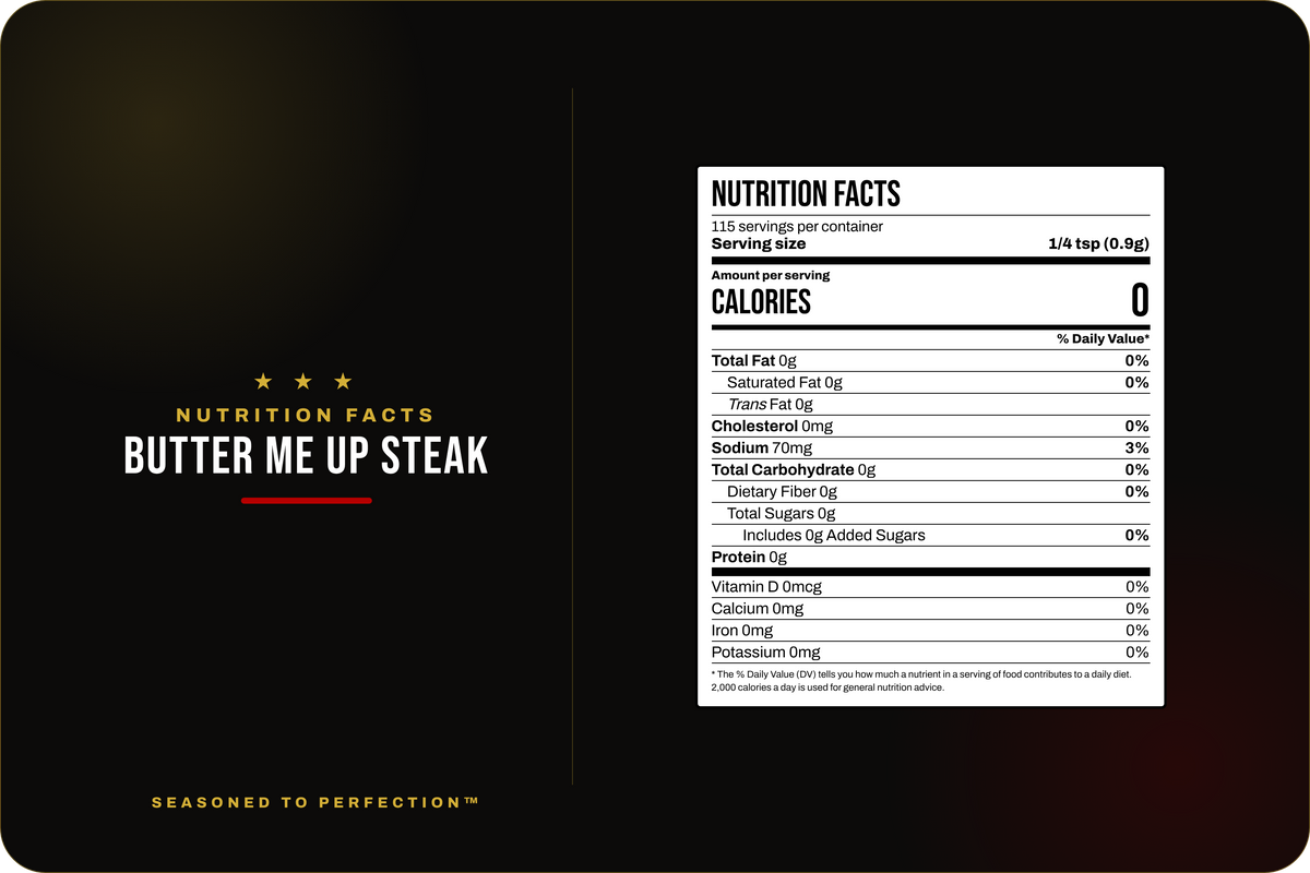 Butter Me Up Steak Seasoning