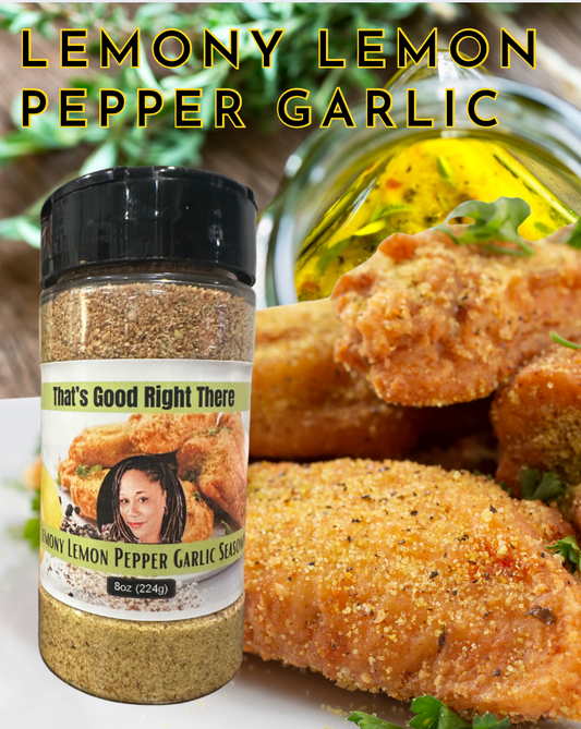 Lemony Lemon Pepper Garlic Seasoning 8oz
