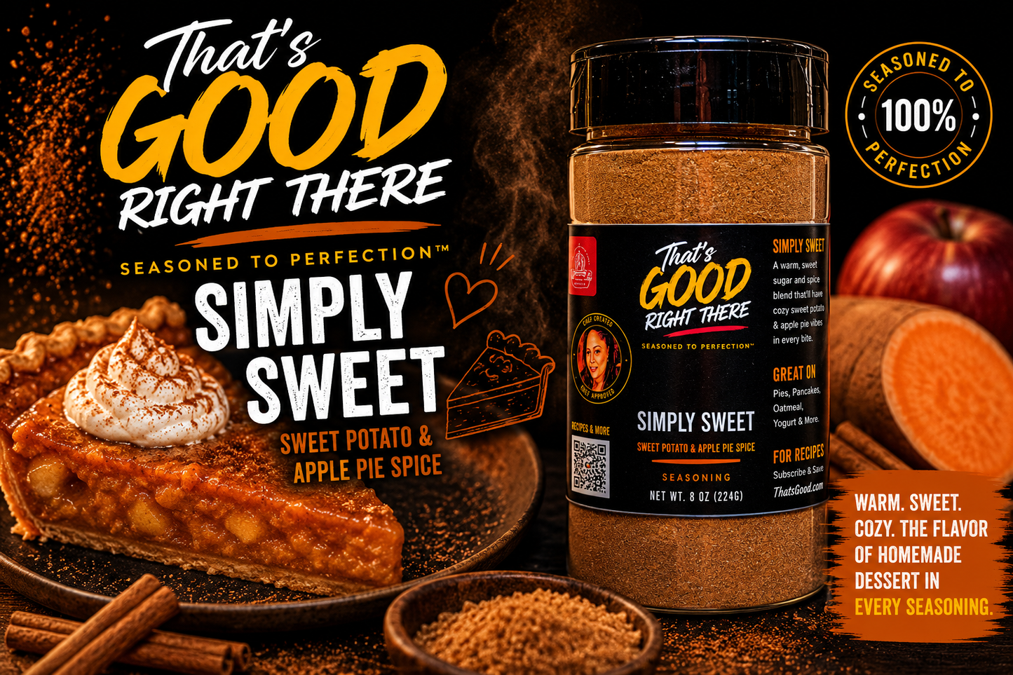 Sweet Simply Sweet Potato & Apple Pie Blend