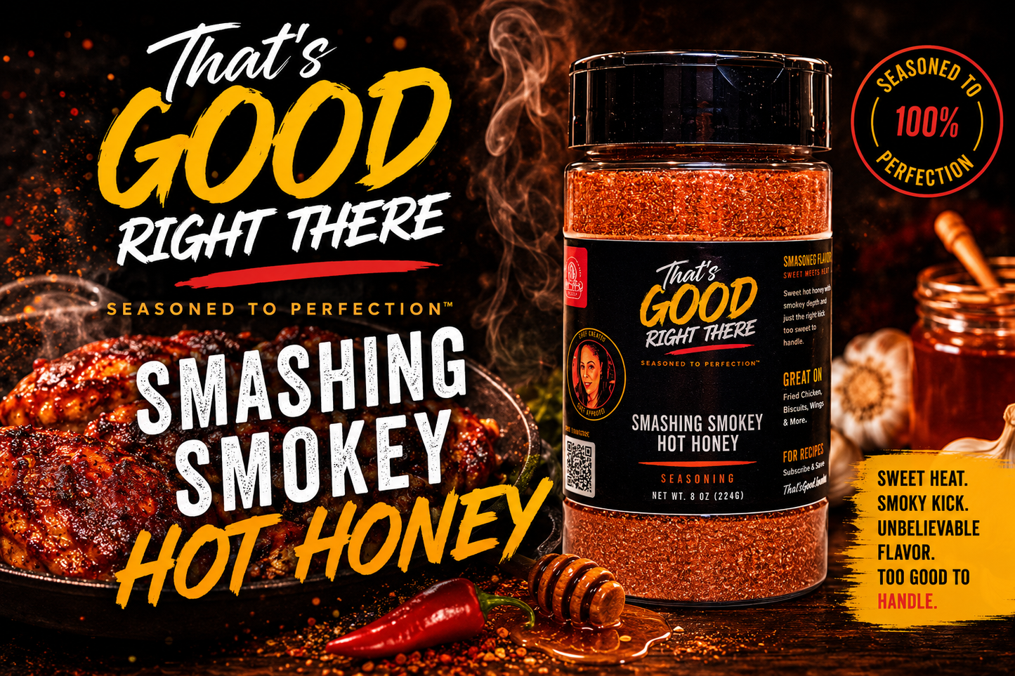 Smashing Smokey Hot Honey Blend