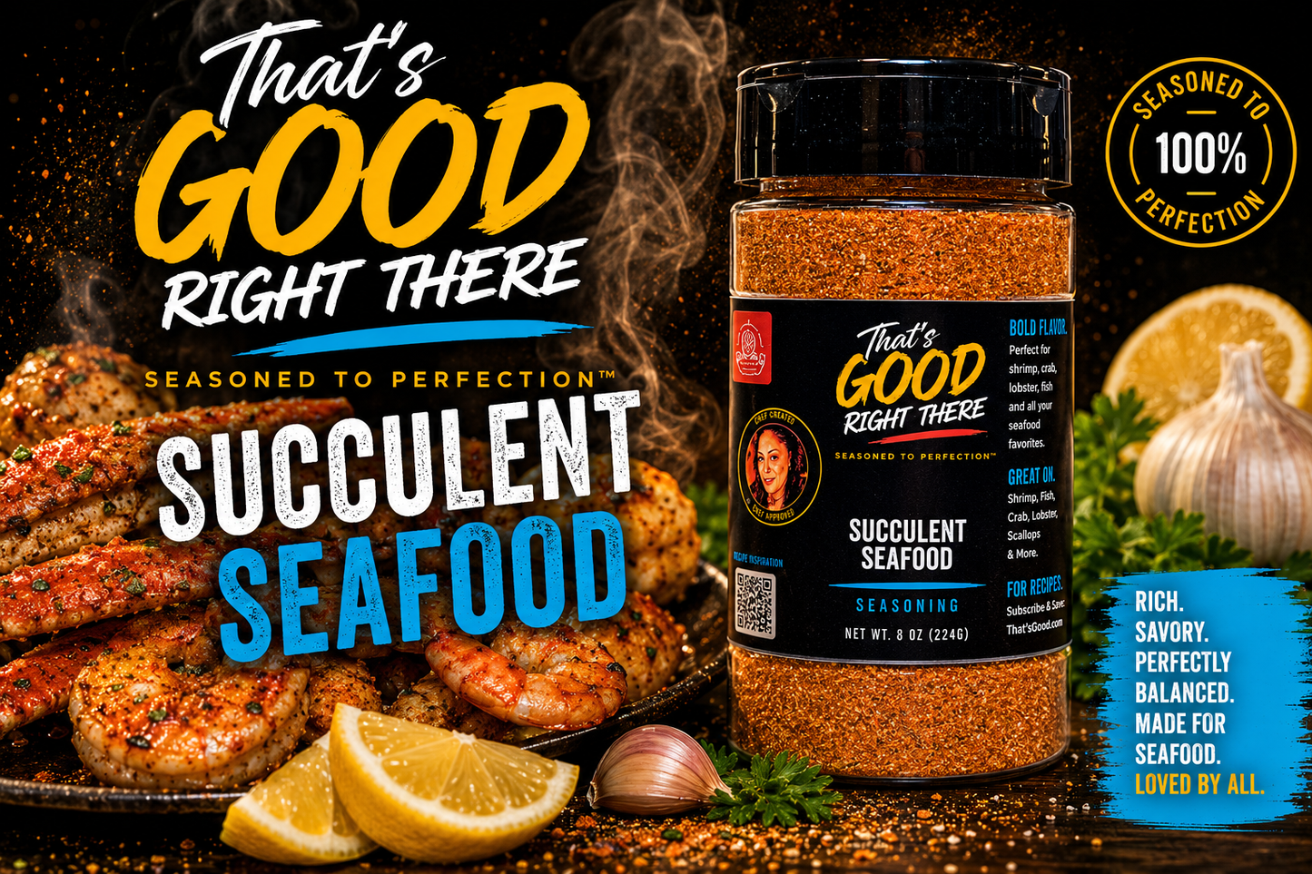 Succulent Seafood Seasoning Blend