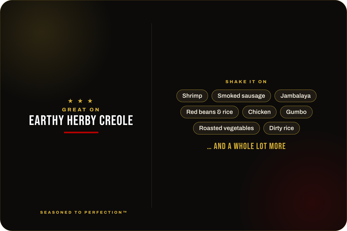 Earthy Herby Creole Blend