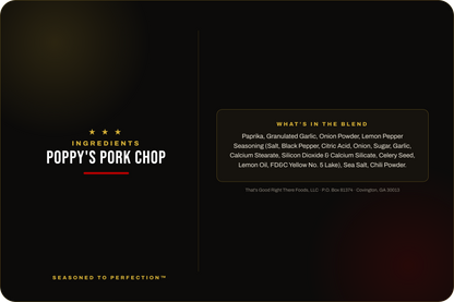 Poppy's Pork Chop Blend