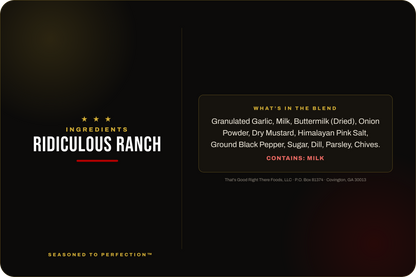 Ridiculous Ranch Blend