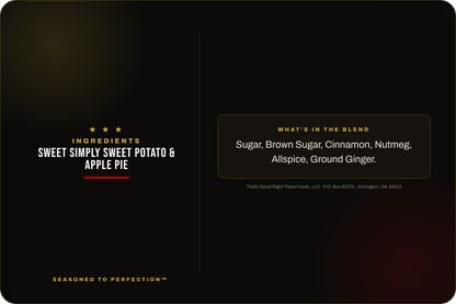 Sweet Simply Sweet Potato & Apple Pie Blend