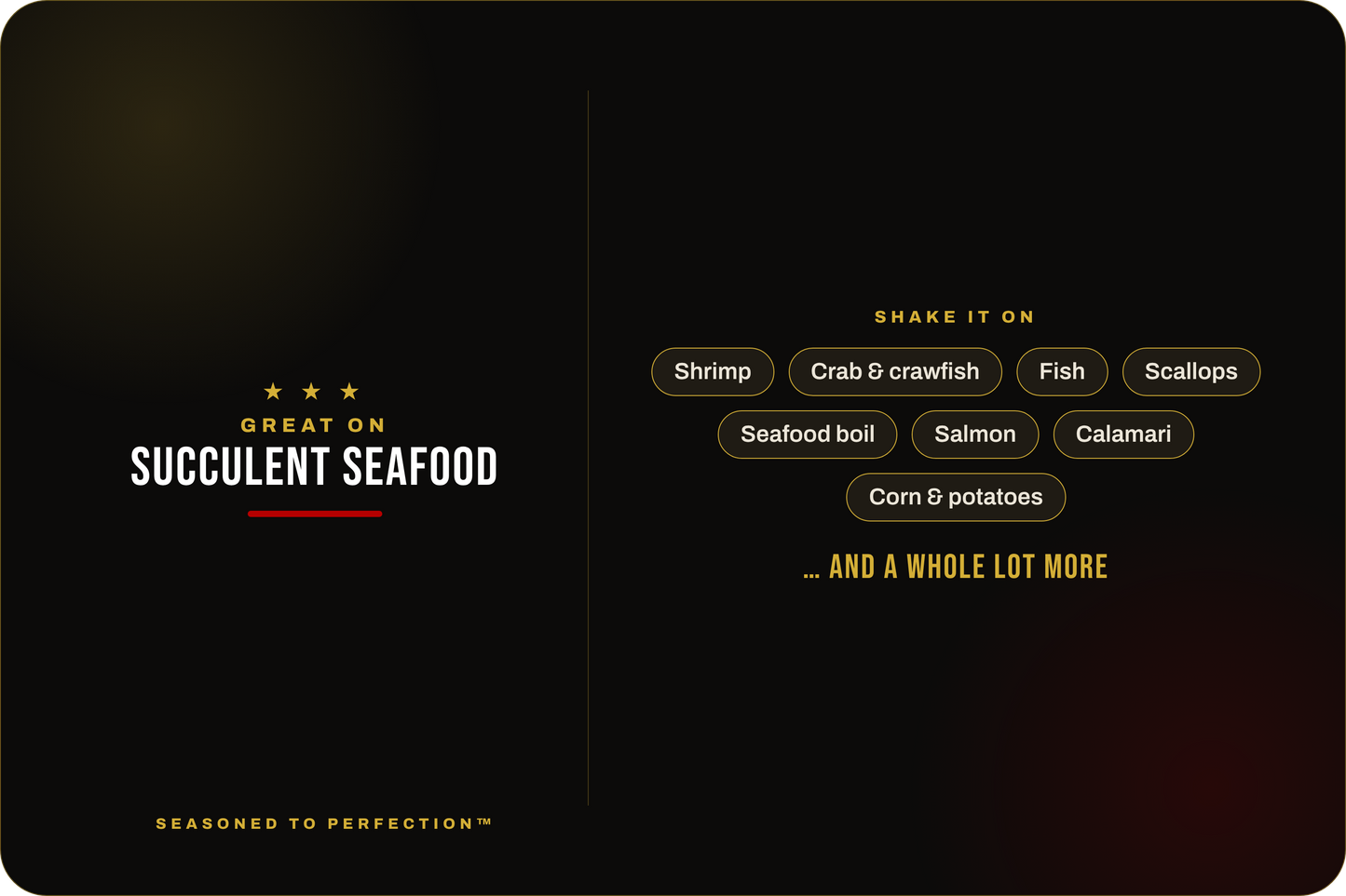 Succulent Seafood Seasoning Blend