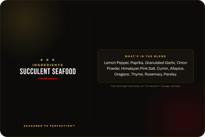 Succulent Seafood Seasoning Blend