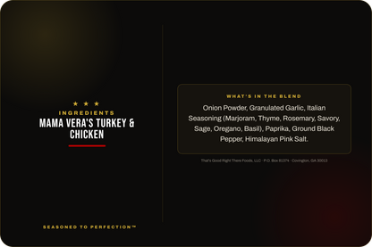Mama Vera's Turkey & Chicken Blend